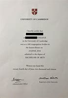 Image result for Example of What a PhD Certificate Looks Like