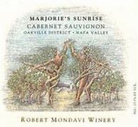 Image result for Robert Mondavi Cabernet Sauvignon Marjorie's Sunrise