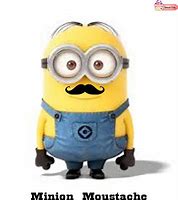 Image result for Minion with Mustache Cartoon