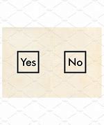 Image result for Yes No Ballot