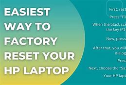 Image result for How to Reset HP Laptop