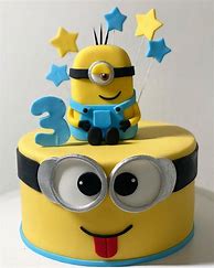 Image result for Cute Minion Cake