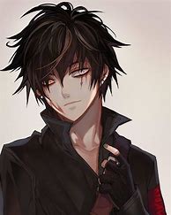 Image result for Anime Fox Boy with Black Hair