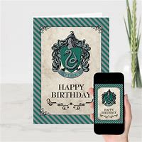 Image result for Happy Birthday Slytherin
