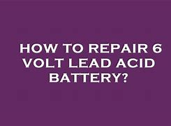 Image result for Lead-Acid Battery Reaction
