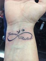 Image result for Double Infinity Wrist Tattoo