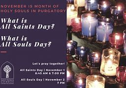 Image result for All Saints and All Souls Day