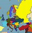 Image result for Low Color Map of Europe