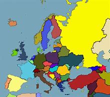 Image result for Europe Countries Map No Names