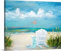 Image result for Beach Scene Canvas Wall Art