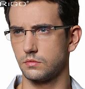 Image result for Frameless Eyeglasses for Bald Heads