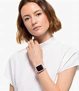 Image result for Coach New York Compatible with Apple Watch Rose Gold