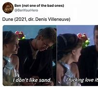 Image result for Denis Villeneuve Dune Meme