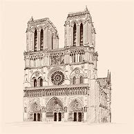 Image result for Notre Dame Sketch