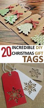 Image result for Simple DIY Christmas Gift Tags