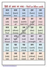 Image result for Hindi Small Words