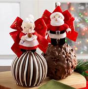 Image result for Christmas Caramel Apples