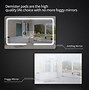 Image result for Smart Touch Screen Mirror Bathroom