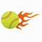 Image result for Flaming Softball Clip Art