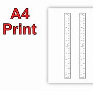 Image result for Printable Ruler A4 Paper