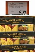 Image result for Lemon Ginger Cookies Costco