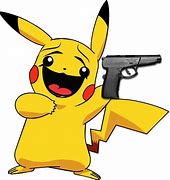 Image result for 1080X1080 Pikachu with a Gun