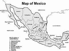 Image result for Free Map of Mexico