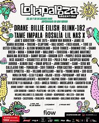 Image result for Lollapalooza Flyer