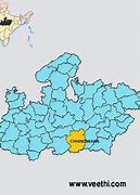 Image result for Chhindwara MP Map