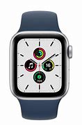 Image result for Blue Apple Watch 7 Silver Band