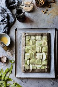 Image result for Apple Galette with Frangipane