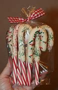 Image result for Chocolate Dipped Candy Canes