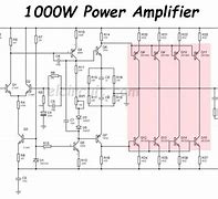 Image result for 1000W Power Amplifier Circuit Diagrams