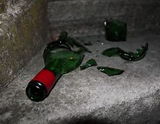 Image result for Broken Wine Bottle On Floor