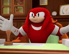 Image result for Knuckles Blushing