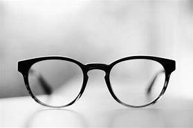 Image result for Black and White Eyeglass Frames