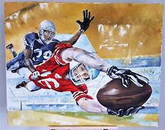 Image result for Sports Oil Paintings