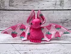 Image result for Strawberry Fruit Bat Stuffed Animal