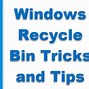 Image result for Location of Recycle Bin