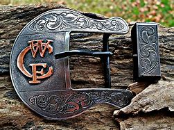 Image result for Custom Cowboy Belt Buckles