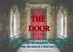 Image result for jesus the door of the sheepfold picture