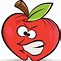 Image result for Smiling Apple Clip Art