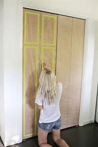 Image result for How to Build Closet Doors