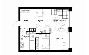 Image result for 60 Square Meter House Plan