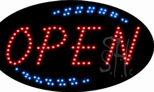 Image result for Animated LED Open Sign