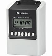 Image result for Lathem 7000E Time Clock