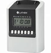 Image result for Lathem Time Clock Model 8:00P