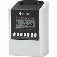 Image result for Lathem Time Clock Model 4001