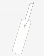 Image result for Cricket Bat Drawing Outline