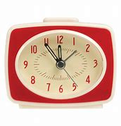 Image result for Retro Red Alarm Clocks